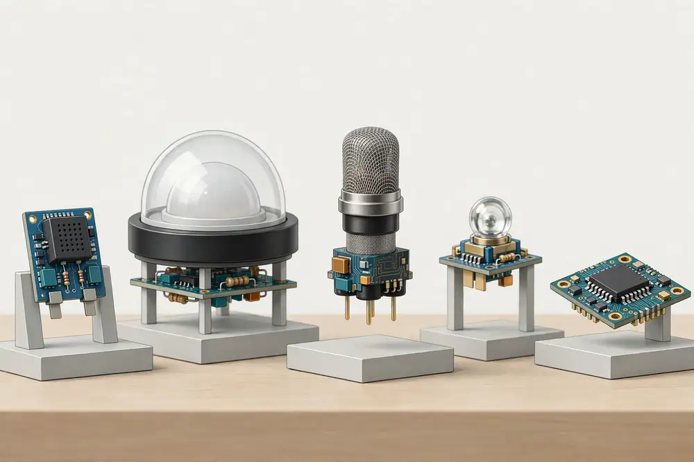 Common sensor types