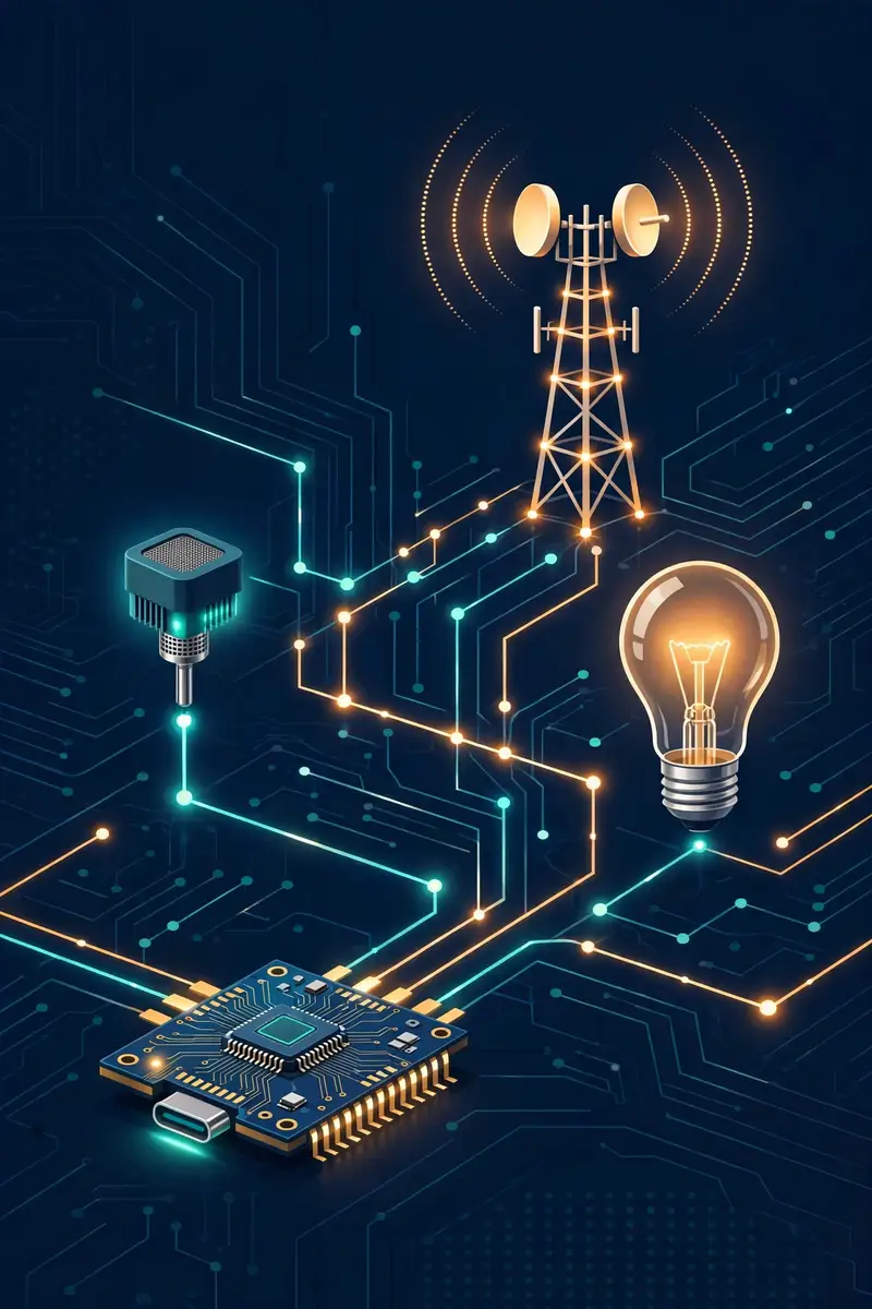 IoT Fundamentals: Devices, Sensors, Networks cover