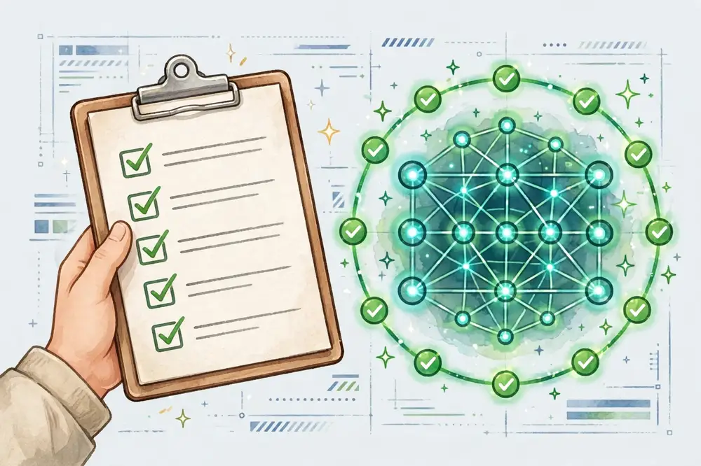 Figure 2 — The careful researcher's checklist