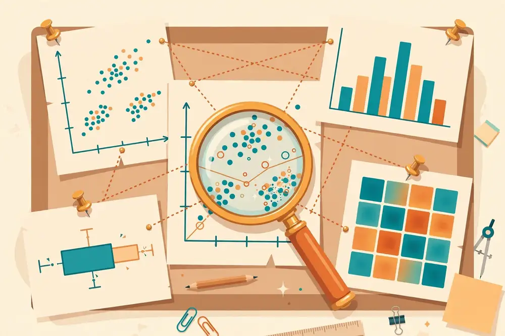 Exploratory data analysis detective workspace