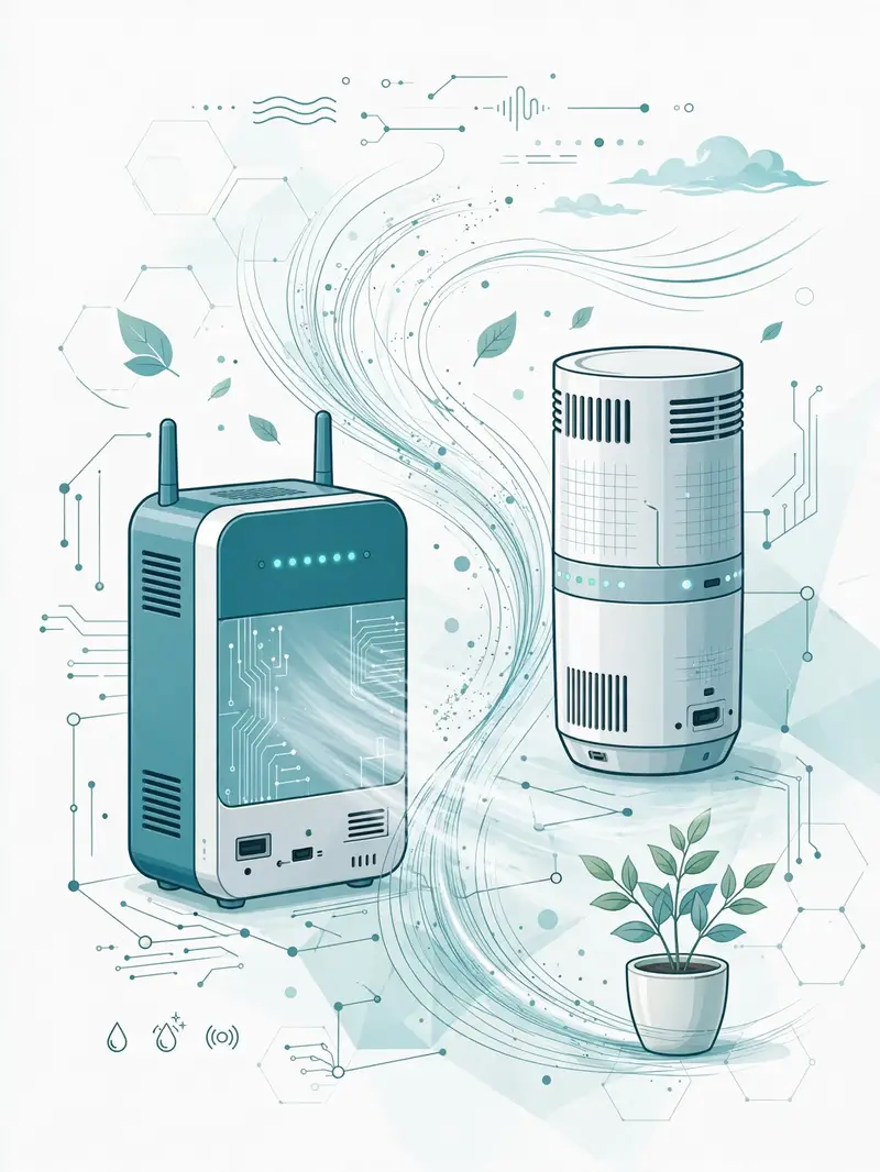Indoor Air Quality Monitoring with IoT cover